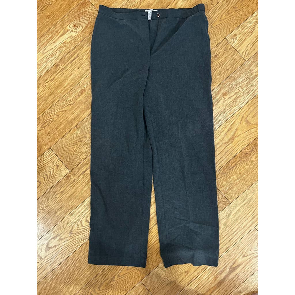 Covington Gray Dress Pants Slenderizing Fit Size 14 EUC
